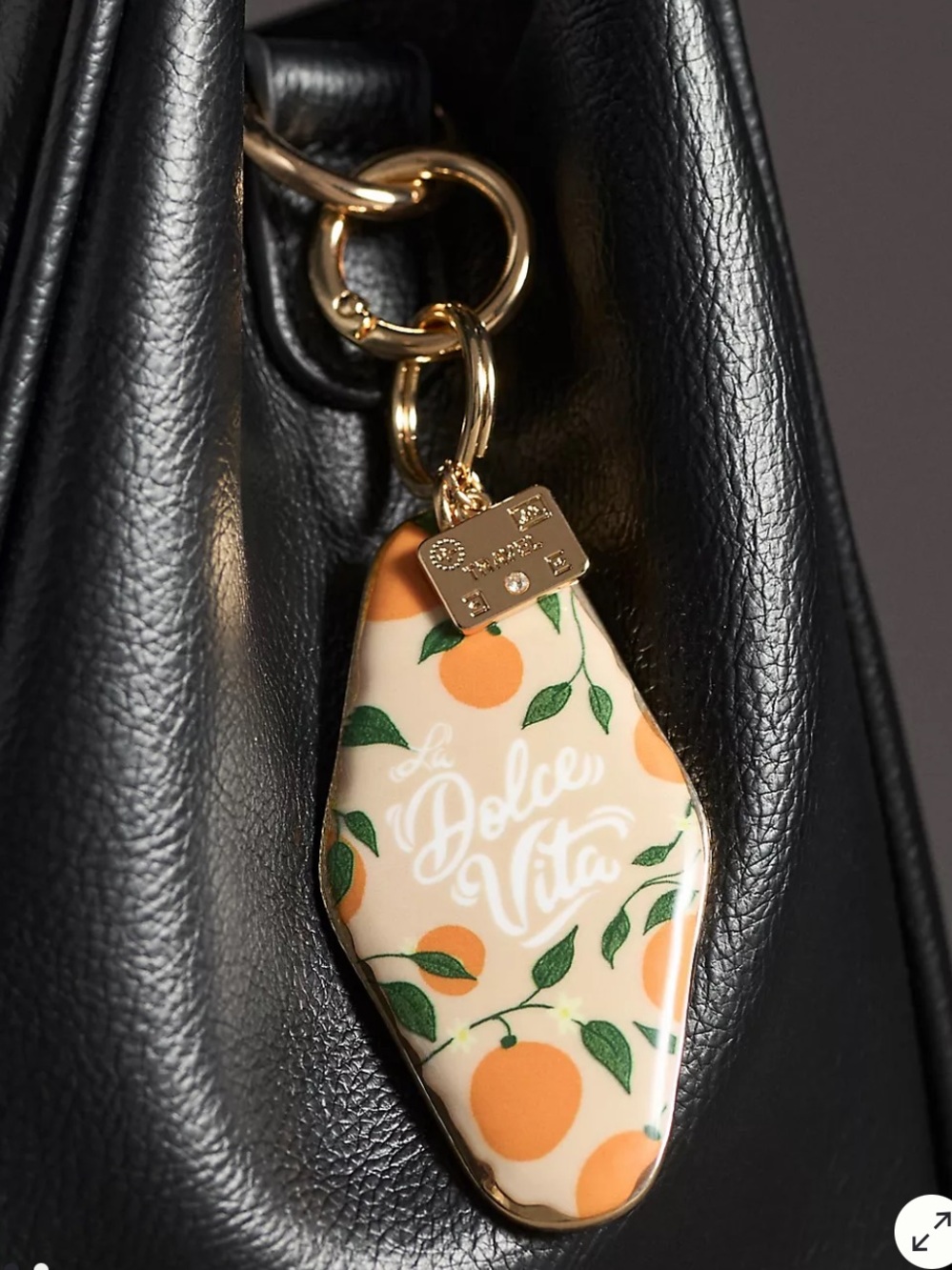 NWT Anthropologie Dolce Vita  Motel Key Bag Charm